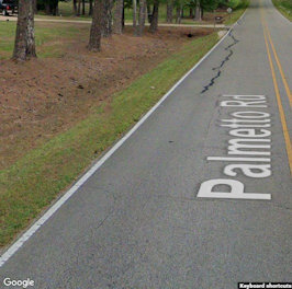 Tupelo side road off Natchez Trace